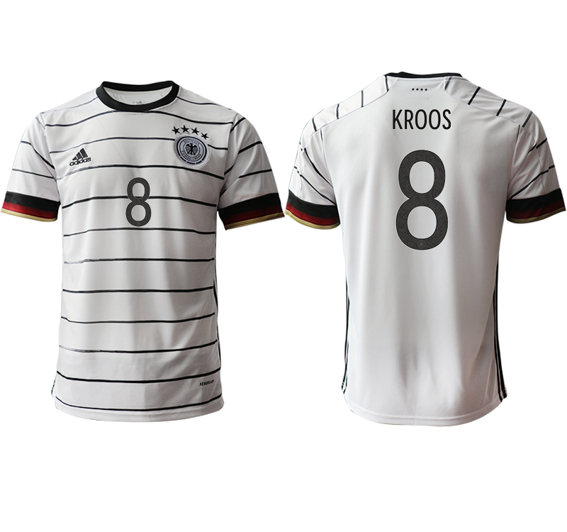 Men 2021 Europe Germany home AAA version #8 soccer jerseys